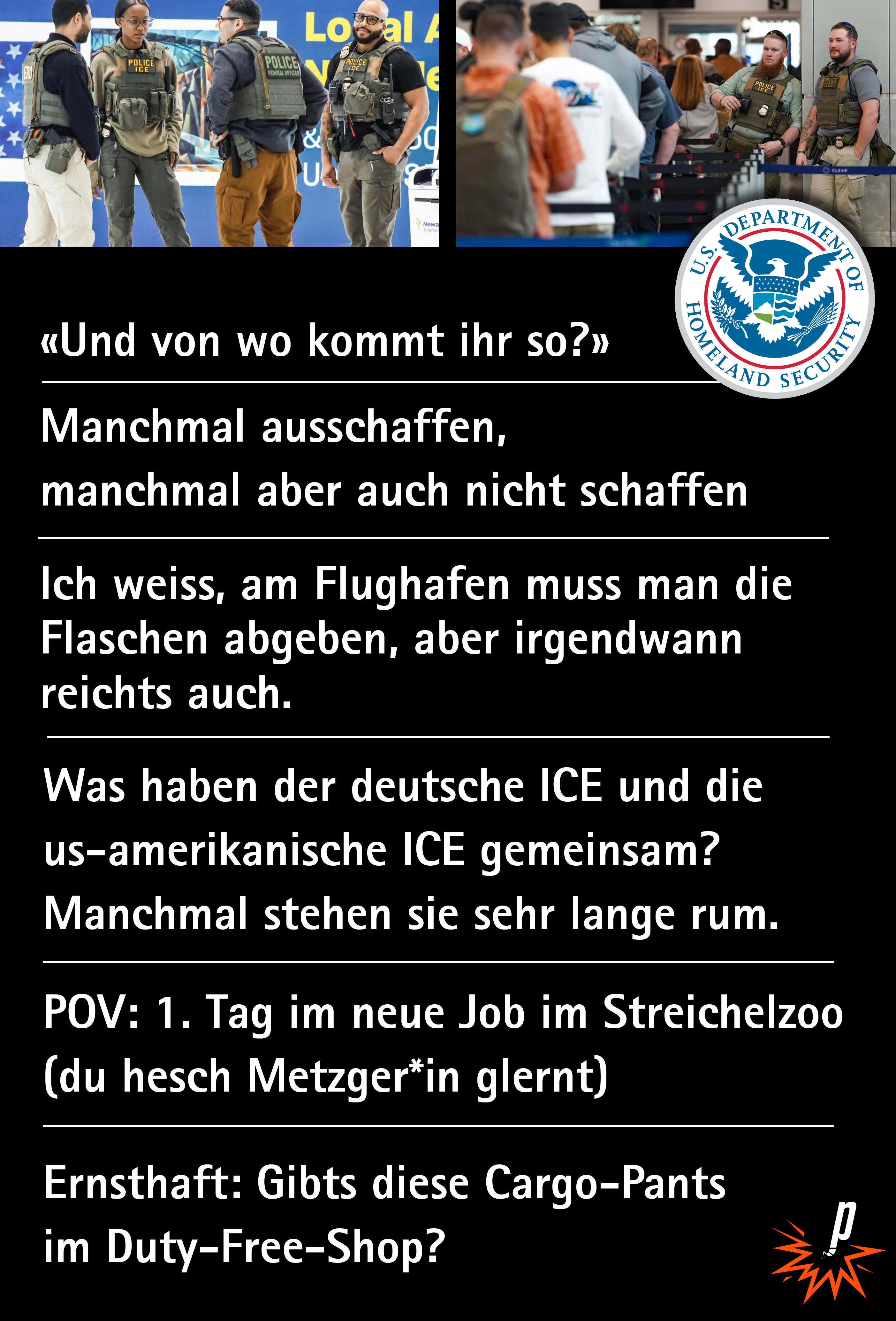 Frage der Woche: was fällt die zu diesen ICE-Fotos ein? Gesehen bei Petarde