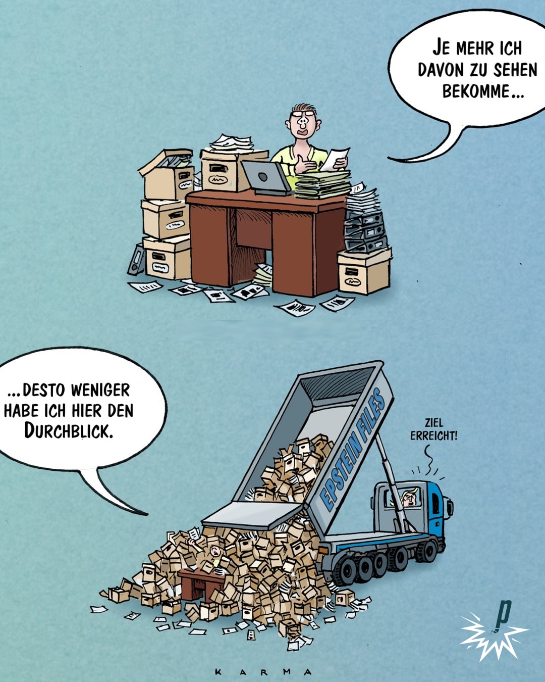 Epstein: Je mehr man davon zu sehen bekommt, desto weniger blickt man durch. 