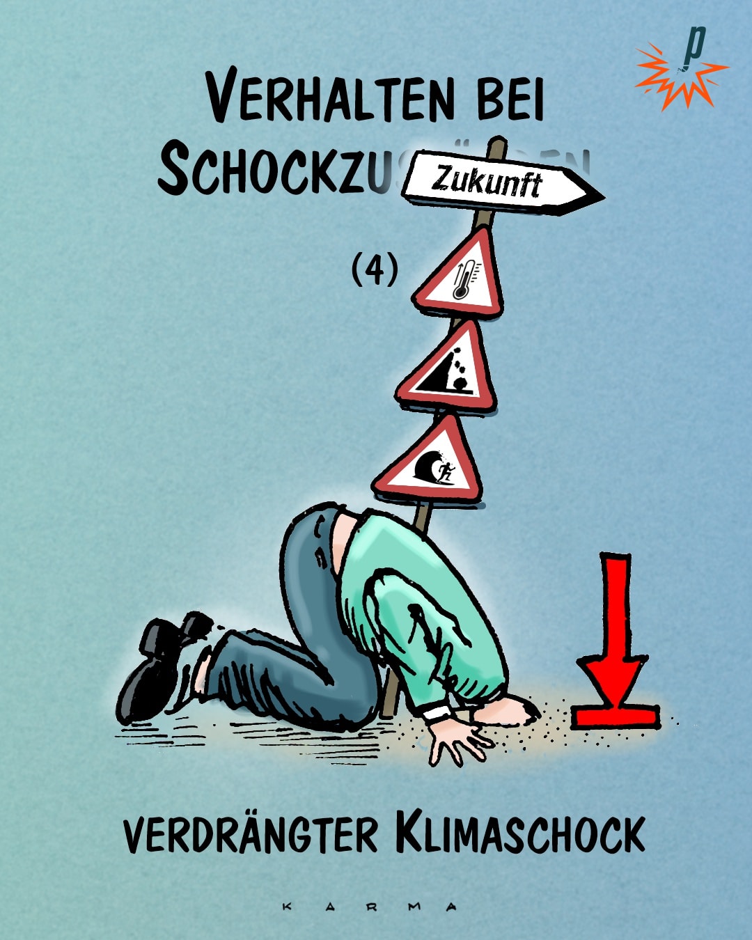Verhalten bei Schockzuständen