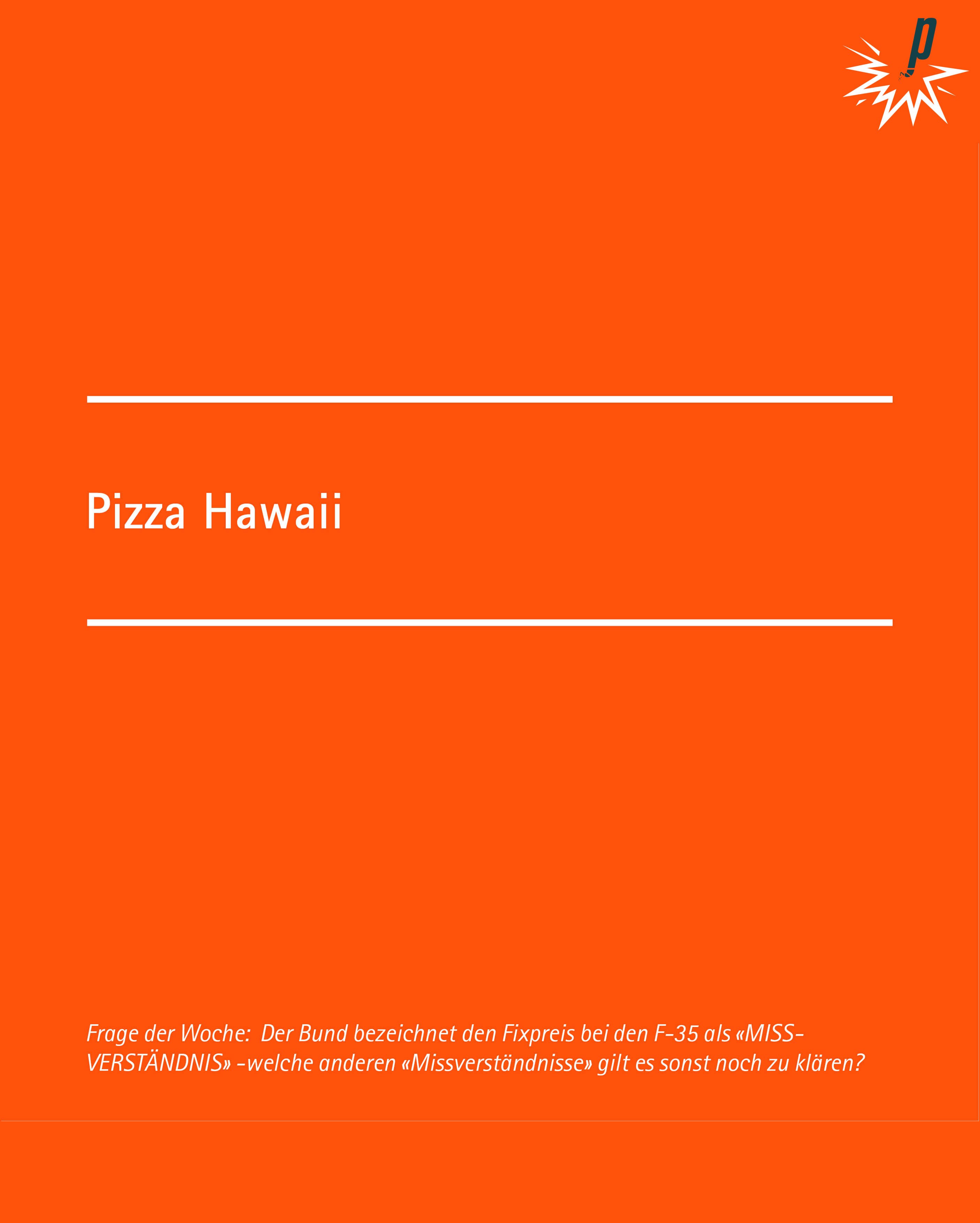 Pizza Hawaii