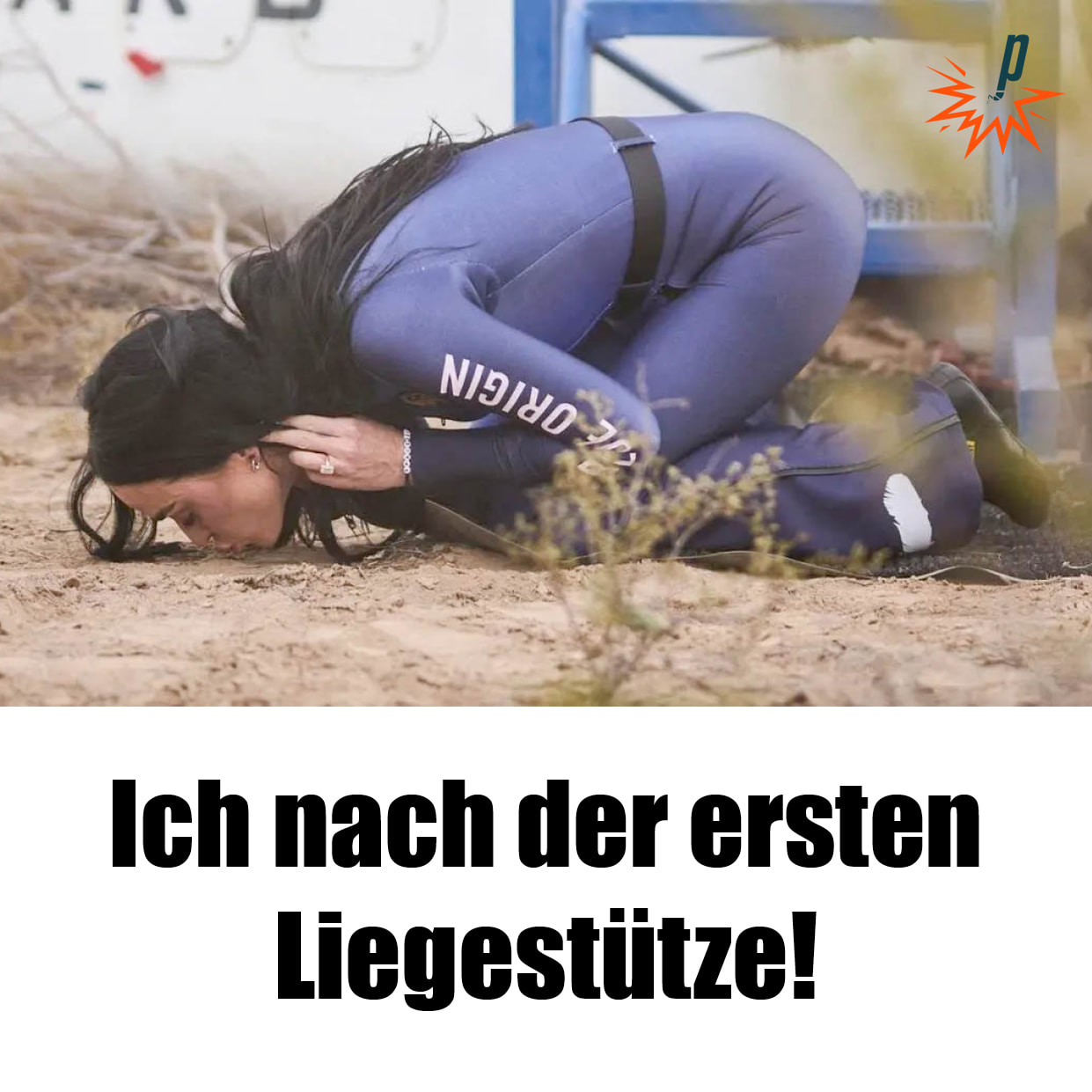 Warum küsst Kate Perry den Boden nach einer kurzen Weltraumreise: Ich nach der ersten Liegestütze!