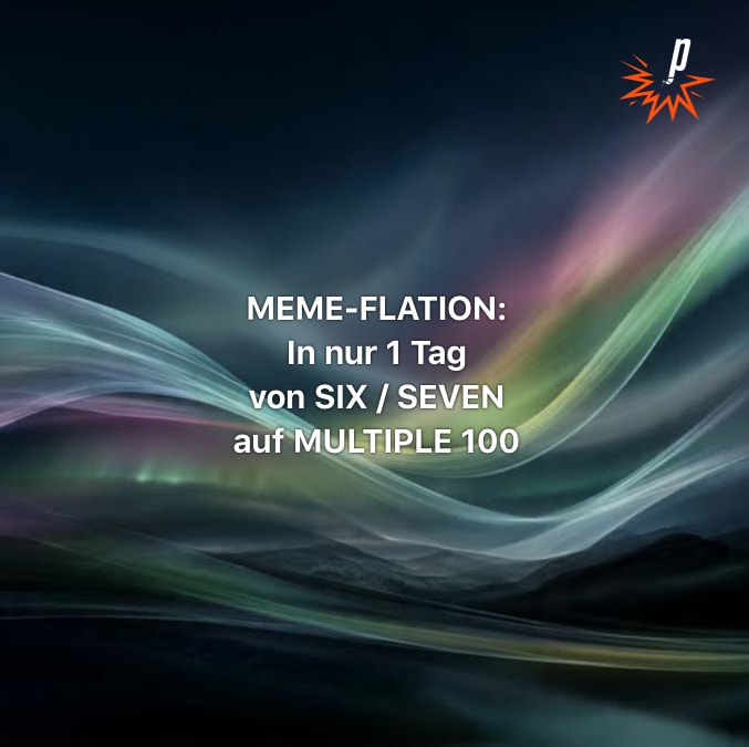 Meme-Flation von Patti Basler für Petarde