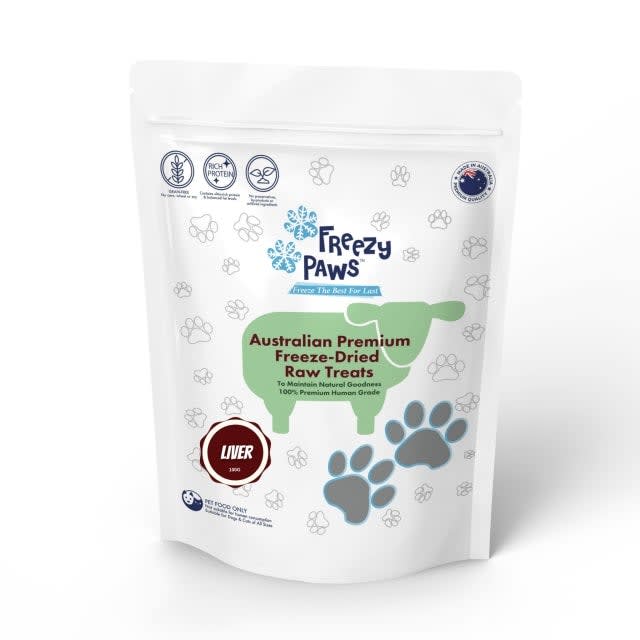 Freezy Paws Freeze Dried Lamb Liver Dog and Cat Treats.jfif