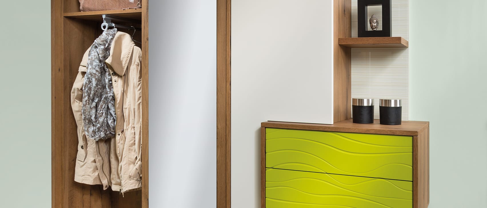 P.MAX Vorzimmer Schiebetüren.