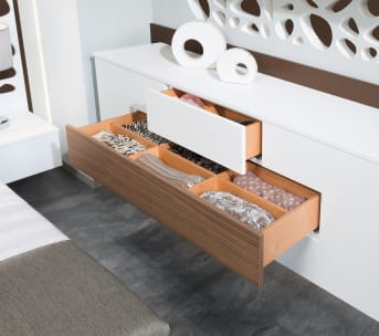 Schlafzimmer nach einem individuellen Plan.