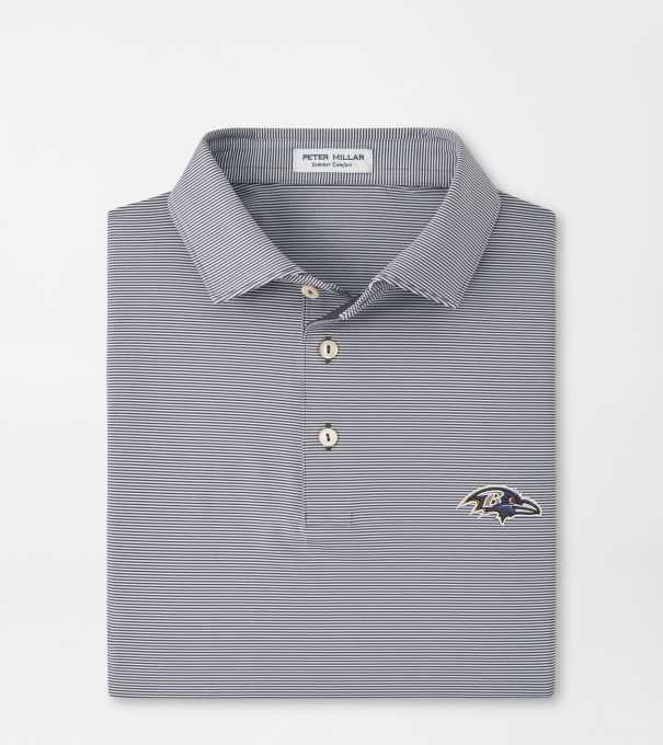 Baltimore Ravens Jubilee Performance Jersey Polo in Iron