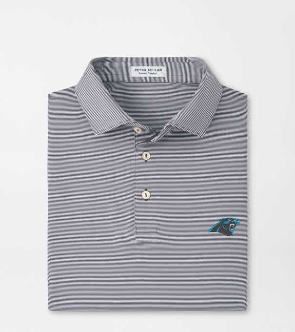 Carolina Panthers Jubilee Performance Jersey Polo in Iron