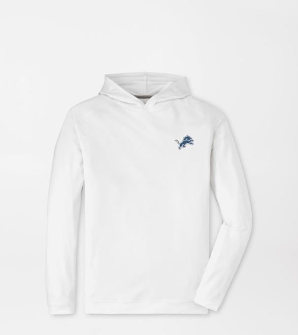 Detroit Lions Pine Performance Hoodie in White