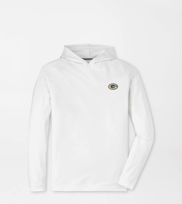 Green Bay Packers Pine Performance Hoodie in White