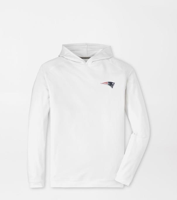 New England Patriots Pine Performance Hoodie in White