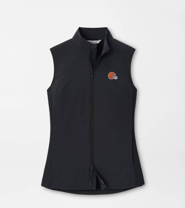 Cleveland Browns Women's Dunes Vest in Black