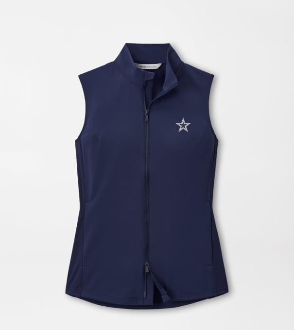 Dallas Cowboys Women's Dunes Vest in Navy