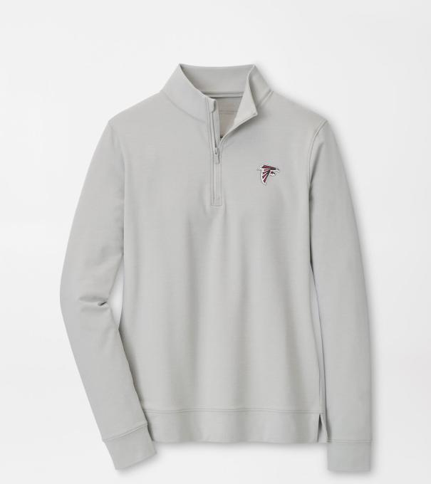 Atlanta Falcons Women's Perth Performance Pullover in British Grey