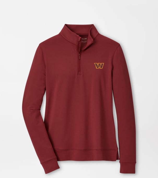 Washington Commanders Women's Perth Performance Pullover in Maroon2