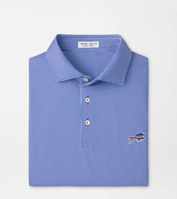 Buffalo Bills Border Performance Jersey Polo in Blue3