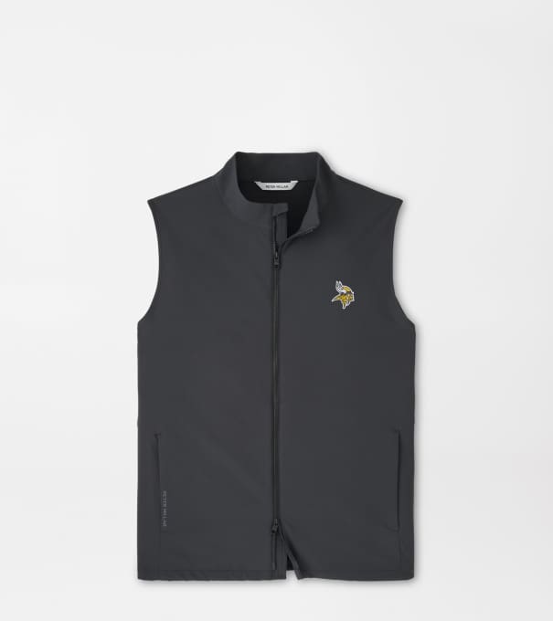 Minnesota Vikings Dunes Vest in Black