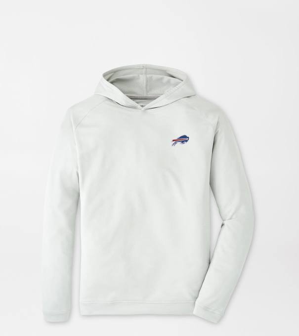 Buffalo Bills Pine Performance Hoodie in British Grey