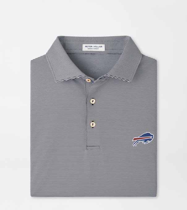 Buffalo Bills Jubilee Performance Jersey Polo in Black
