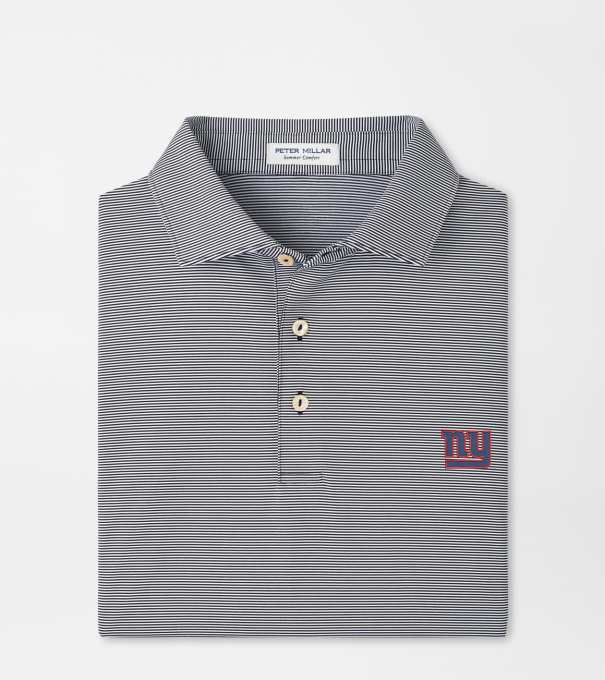 New York Giants Jubilee Performance Jersey Polo in Black