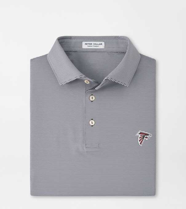 Atlanta Falcons Jubilee Performance Jersey Polo in Iron