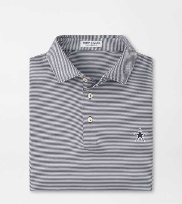 Dallas Cowboys Jubilee Performance Jersey Polo in Iron
