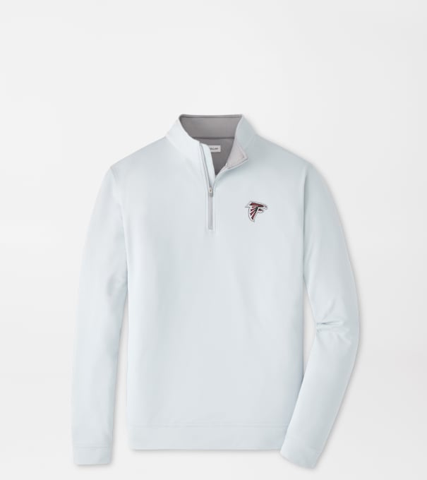 Atlanta Falcons Perth Performance Quarter-Zip in British Grey