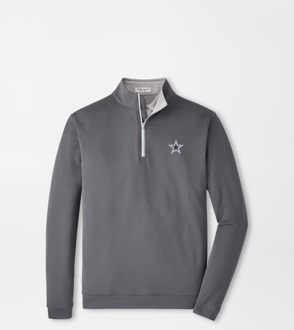 Dallas Cowboys Perth Performance Quarter-Zip in Iron