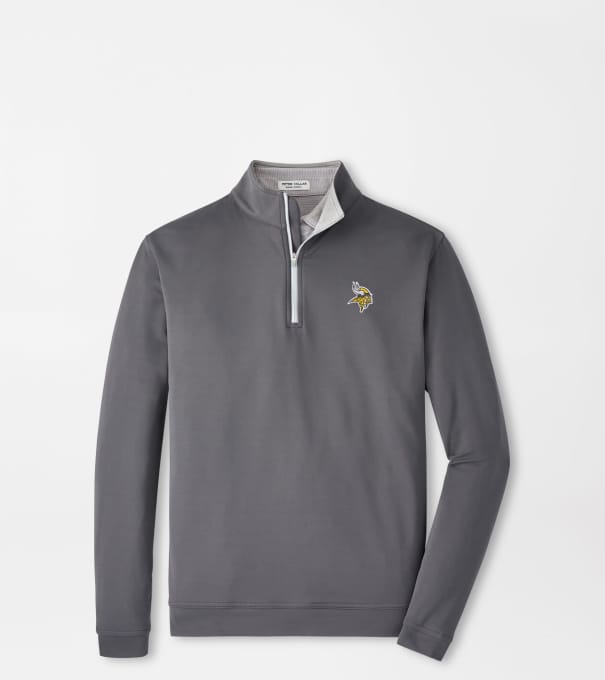 Minnesota Vikings Perth Performance Quarter-Zip in Iron