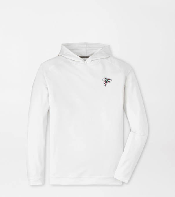 Atlanta Falcons Pine Performance Hoodie in White