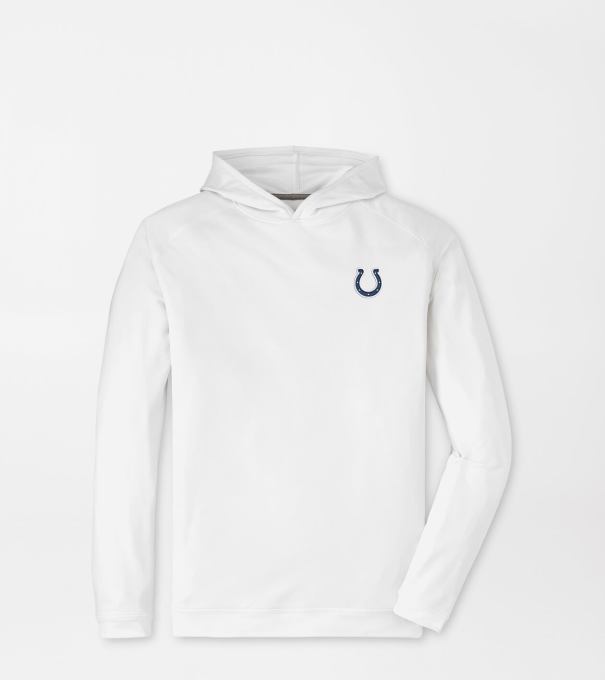 Indianapolis Colts Pine Performance Hoodie in White