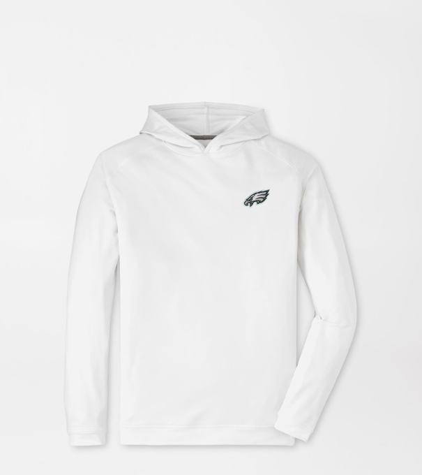 Philadelphia Eagles Pine Performance Hoodie in White