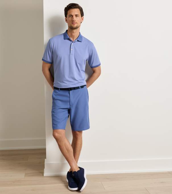 Salem Performance Short in BALI BLUE