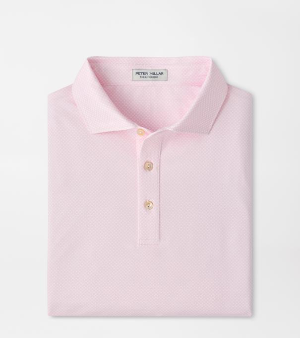 Fulton Performance Jersey Polo in White