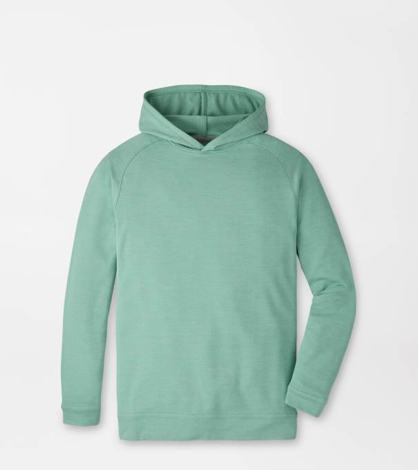 Pine Youth Performance Hoodie in FRESH MINT