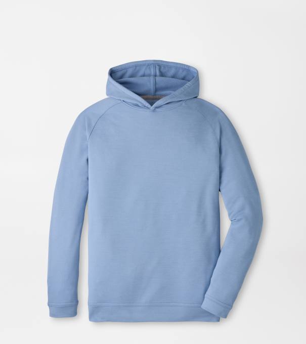 Pine Youth Performance Hoodie in LAKESIDE