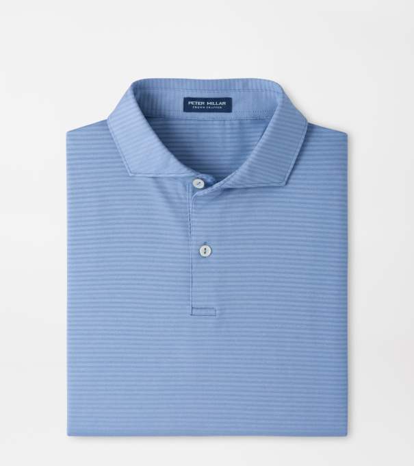 Empire Performance Jersey Polo in WINDY BLUE