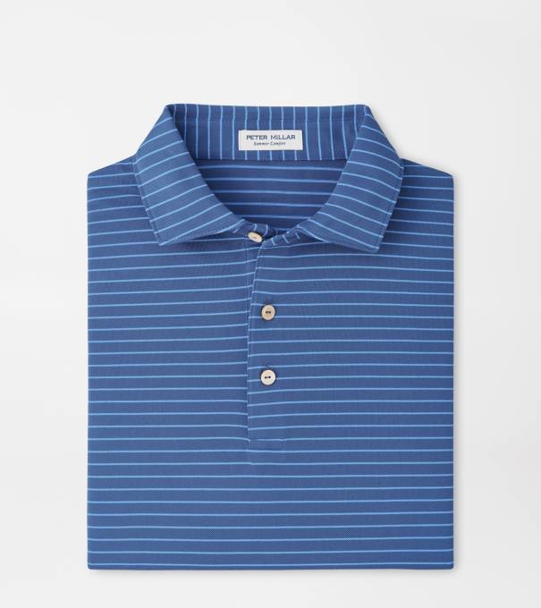 Winston Performance Mesh Polo in BALI BLUE