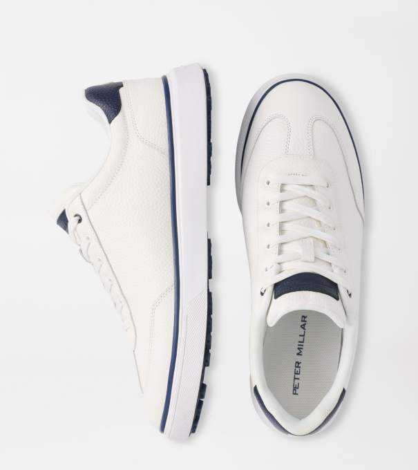 Drift Leather Hybrid Course Shoe in White
