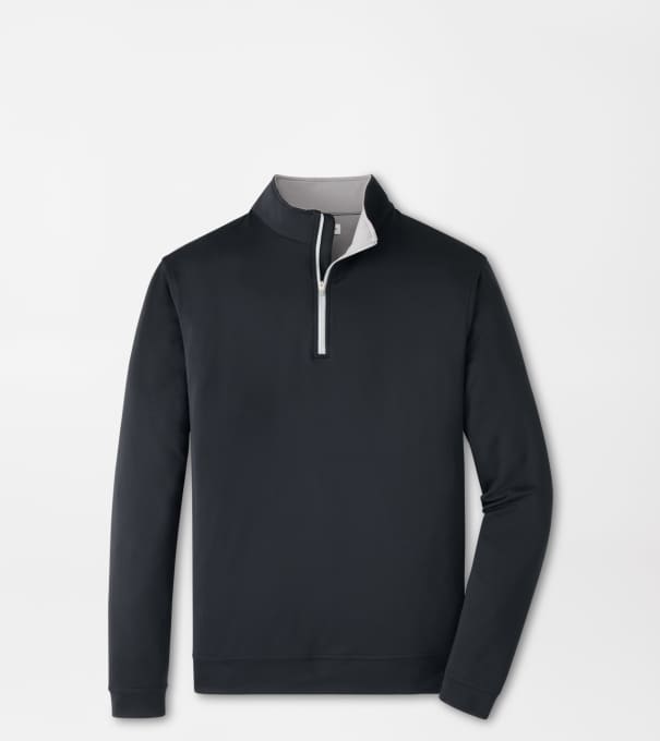 Perth Performance Quarter-Zip in Black