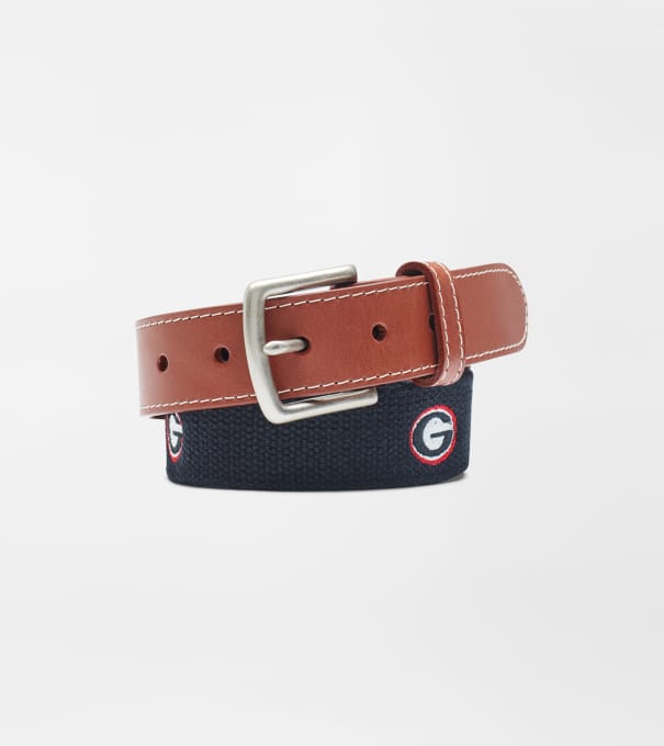 Georgia "G" Logo Belt in Black