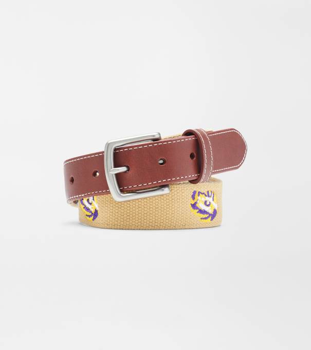 LSU Belt in Khaki