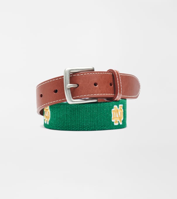 Notre Dame Belt in Erin Green