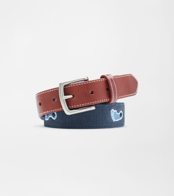 UNC Tarheel Belt in Patriot Navy