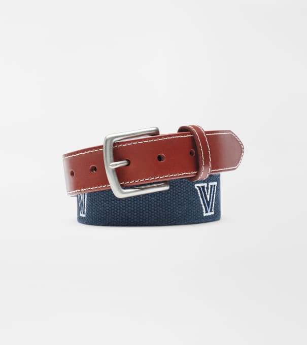 Villanova Belt in Patriot Navy