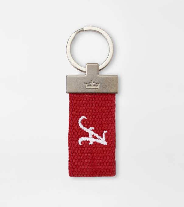 Alabama Key Chain in Crimson1