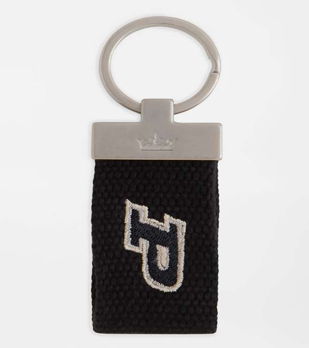 Purdue Key Chain in Black