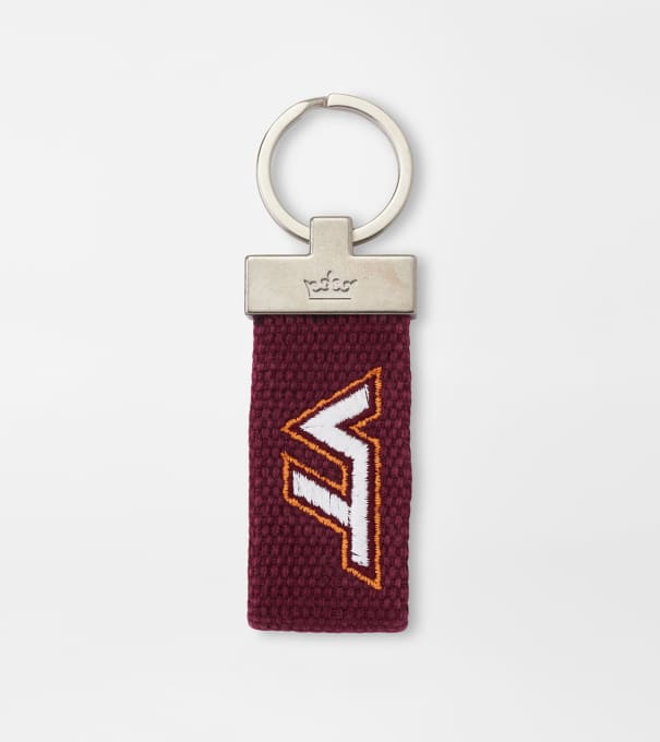 Virginia Tech Key Chain in Maroon3