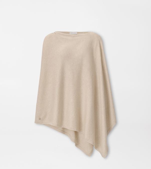 Spring Blend Poncho in LIGHT ELM