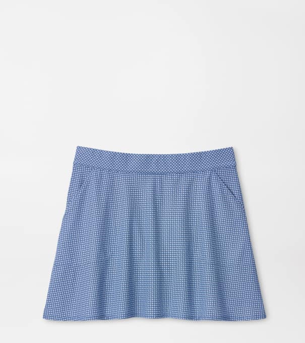 Sally Palmetto Palms Skort in Windsor Blue