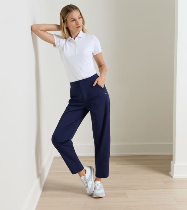 Robinson Air Convertible Trouser in Navy